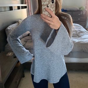 Very soft blue shirt/sweater